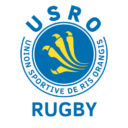 Logo de l'US Ris Orangis, adversaire régulier du RC Versailles. En Fédérale 2 pour la saison 2022-2023
