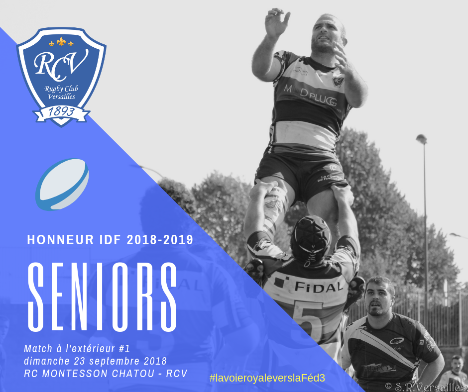 RC Versailles, J1, Honneur 2018-2019