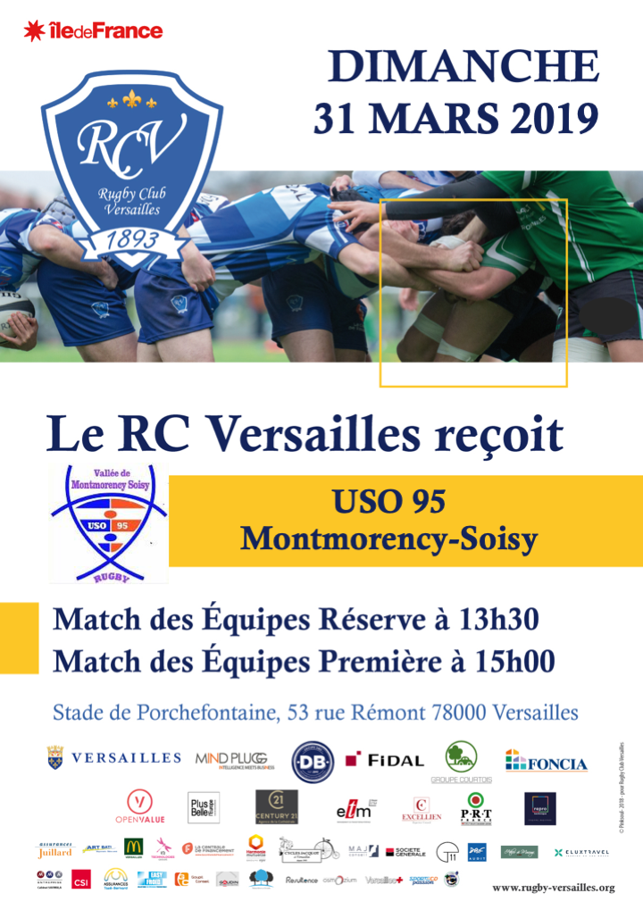 Le RCV reçoit Montmorency pour son dernier match de Poule à la maison