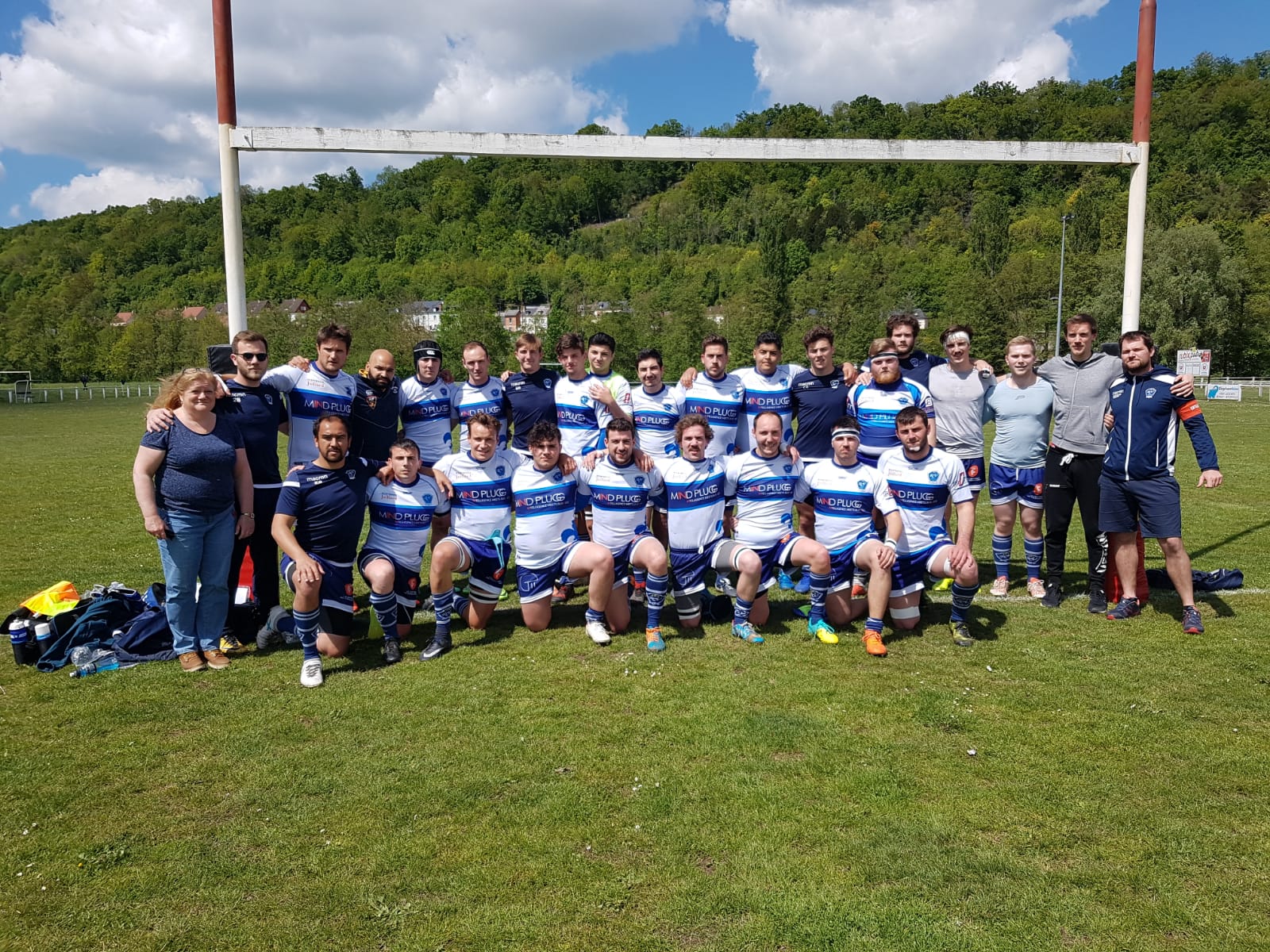 Les Seniors 2 du RCV, rugby Paris, vainqueurs de Dieppe en 1/16