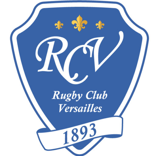 Logo du Rugby Club de Versailles, logo RCV, rugby en Ile de France